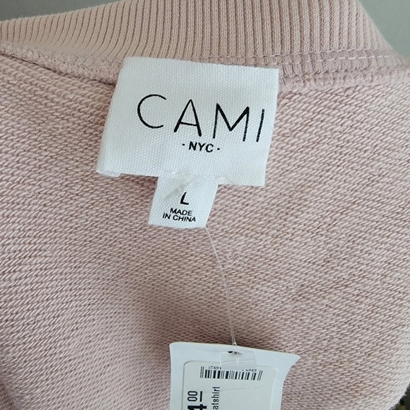 CAMI NYC the Beck Sweatshirt in Sand size L NWT - Picture 9 of 9